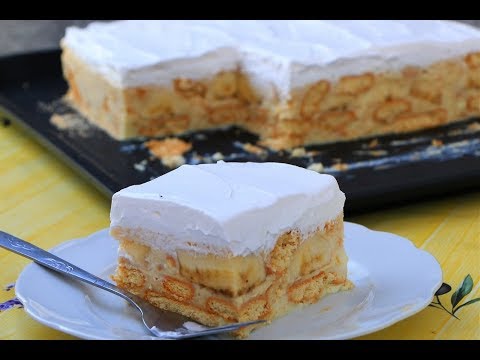 Plazma kolač sa bananama za 15 minuta