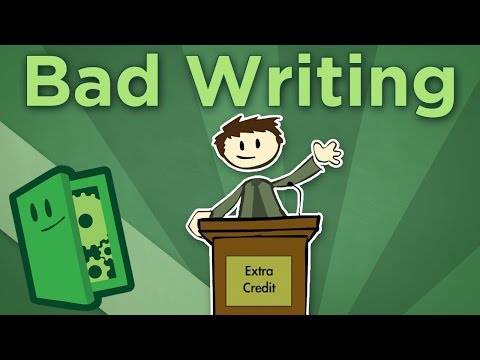 エクストラクレジット - 悪い文章 - なぜほとんどのゲームは悪い物語を語るのか (Extra Credits - Bad Writing - Why Most Games Tell Bad Stories)