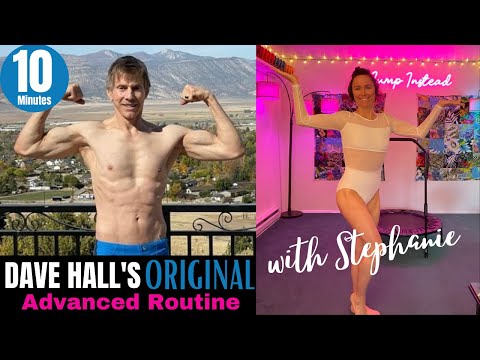 David Hall's ORIGINAL 10 min ADVANCED Jumping Routine | I Jump Instead on a Cellerciser®