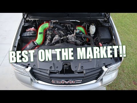 WCFAB DURAMAX 4\" INTAKE INSTALL!