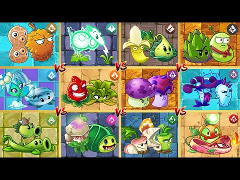 PvZ 2 Gameplay - All The Best Mint Teams Challenge - Which Team Will Win ? - Plant vs Plant(Part 3)