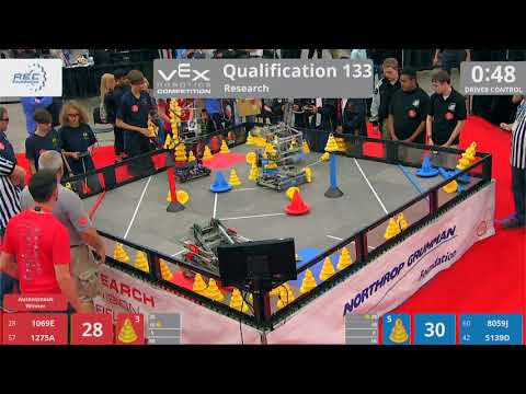 2018 VRC Res Q133 - 1069E 1275A vs 8059J 5139D - 82 to 89