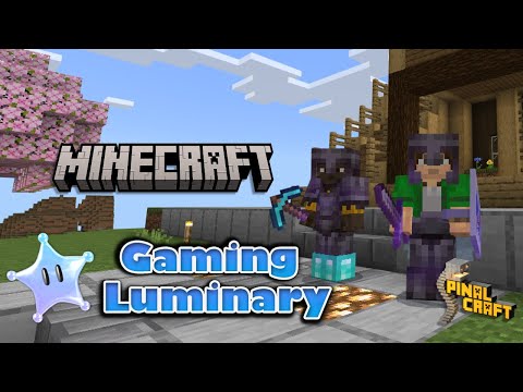 EPIC Minecraft Build with Viewers in Luminary Town!