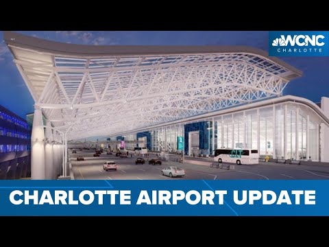 As zonas de embarque e desembarque no aeroporto de Charlotte mudam