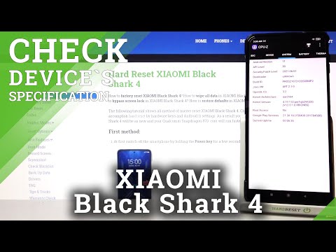 Xiaomi Black Shark 4 - Full Device Specification by CPU-Z