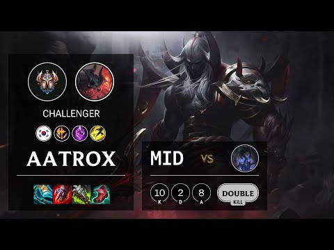 Aatrox Mid vs Sylas - KR Challenger Patch 11.8