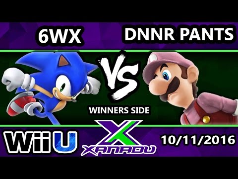 S@X 171 - Circa | 6WX (Sonic) Vs. Dnnr Pants (Luigi) - SSB4 Tournament - Smash Wii U - Smash 4
