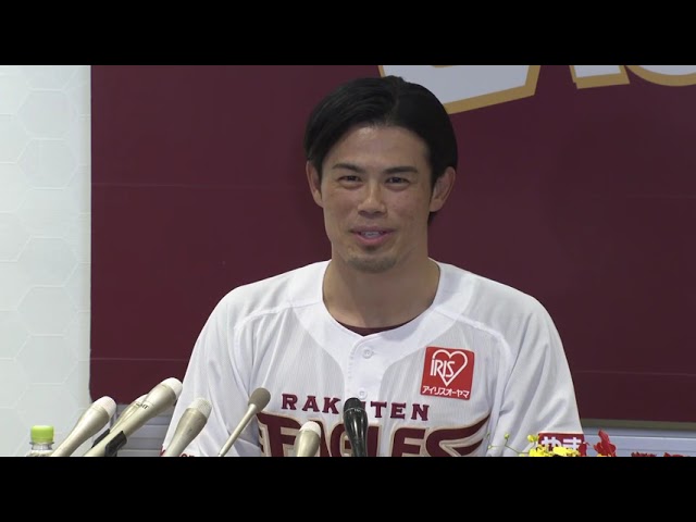 【イーグルス・今江敏晃監督 就任発表会見】監督就任を要請された時の気持ちは? 2023年10月17日