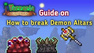 How to destroy Demon altars | Terraria