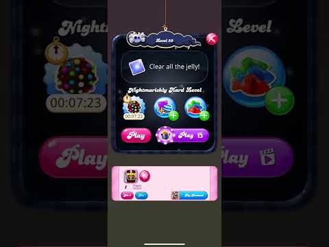 I Failed Level 59 in candy crush again