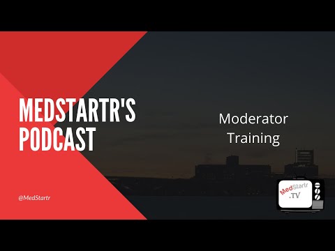 MedStartr Moderator Clubhouse Training