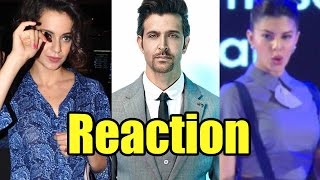 Kangana Ranaut’s Reaction On Jacqueline Fernandez’ Comment On Patch-Up With Hrithik Roshan!