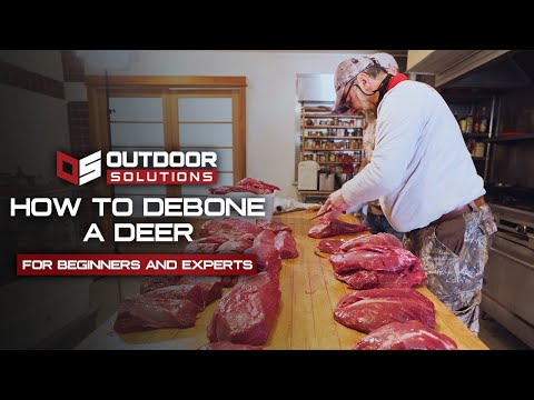 Learn How To Break Down a Venison Hind Quarter | Front Shoulder From a Chef's Perspective
