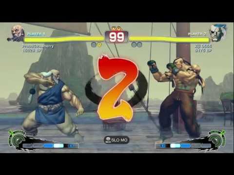 ProudStrawberry [Gouken] vs kiji 0666 [Sagat] akafunamushi [Cody] SSF4 Ranked Matches - TRUE-HD