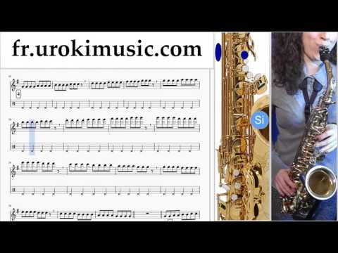 Cours de Saxophone Alto MAGIC! - Red Dress Partie#1 um-829