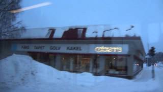 Luleå, Sweden during December : A Bus Ride : Part 5