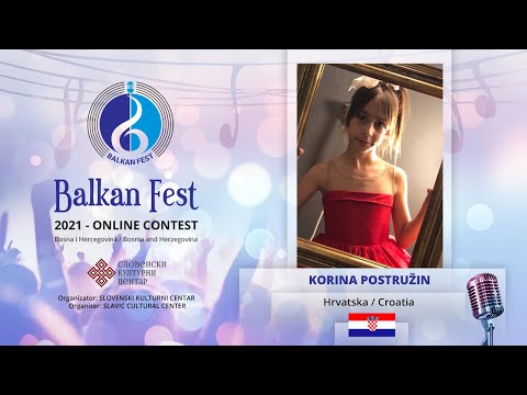 BALKAN FEST 2021 - KORINA POSTRUŽIN - Dance Monkey (WORLD HITS 8-14)