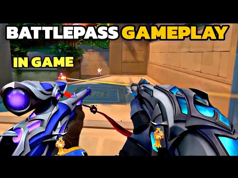Valorant S25 Act 5  Battlepass in Gameplay & Animations 