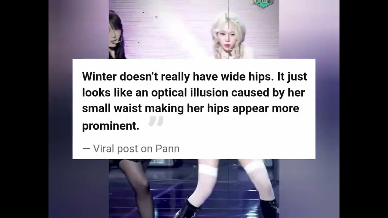 aespa’s Winter Faces Body-Shaming Comments In Viral Post #Kpop #News