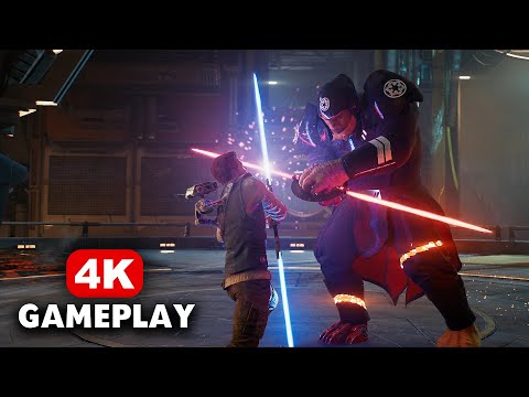 Star Wars Jedi Survivor - Cal Kestis vs Ninth Sister Boss Fight (PS5 4K 60FPS)