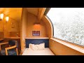 Riding the Sleeper Train in Japan on a Heavy Snow Day (Tokyo→Izumo-shi)