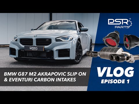 This Is How Your BMW G87 M2 Should Sound: LEGAL Akrapovic Slip On & Eventuri Carbon Intakes - Ep.1