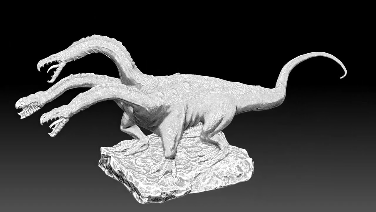 Гидра атакует 3D Модель