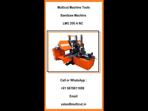 LMG 200 A-NC Fully Automatic Horizontal Double Column Band Saw Machine