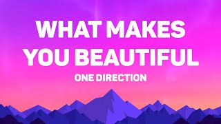 Download lagu One Direction - What Makes You Beautiful (Lyrics) mp3