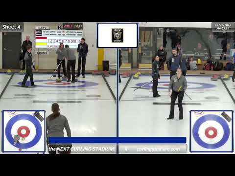 Ocean Pletz vs. Cole Adams - Draw 2 - Curling Alberta Mixed Provincial Championship