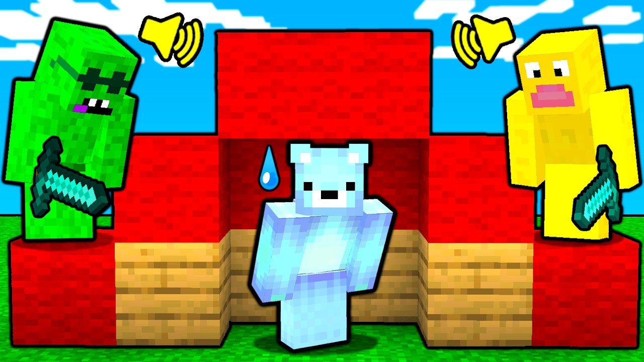 The CRAZIEST Hide and Seek Game in Minecraft Bedwars...