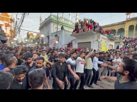 Anjuman Shamsheeriya Qazi tola 9 Muharram 2022 Marhaba Marhaba (Aasif)