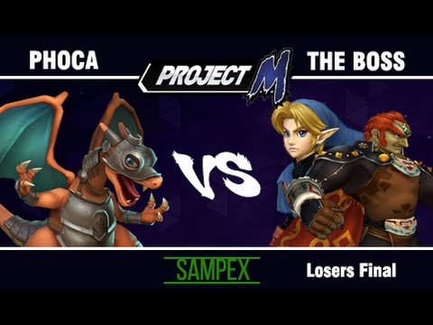 SAMPEX Project M 3.5 Losers Final - Phoca [Charizard] vs The Boss [Link/Ganondorf]