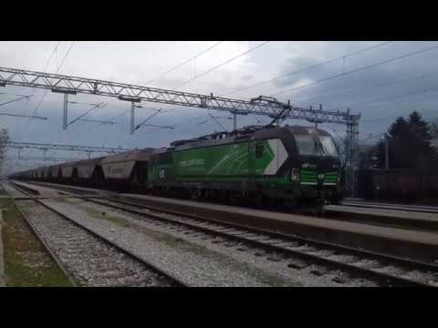 Croatian PPD freight train with loco. 193-271