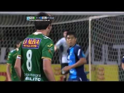 Gol Salmerón. Ferro 1 - 0 Gimnasia (J). Fecha 35. B Nacional. FPT.