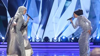 Liza Hanim &amp; Ziana Zain, Madah Berhelah #allstarsgegarvaganza