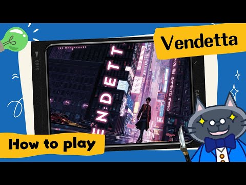 Vampire: The Masquerade – Vendetta | Narita Ryōgo's "Vamp!"? #boardgames #brettspiele #避世血族 #血海深仇