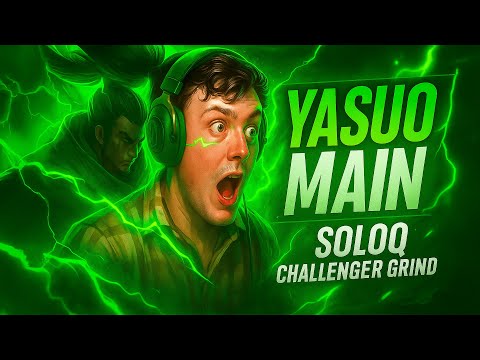 NEW YASUO BUILD | RANK 46 EUW PEAK | YASUO MAIN | SOLOQ CHALLENGER GRIND!