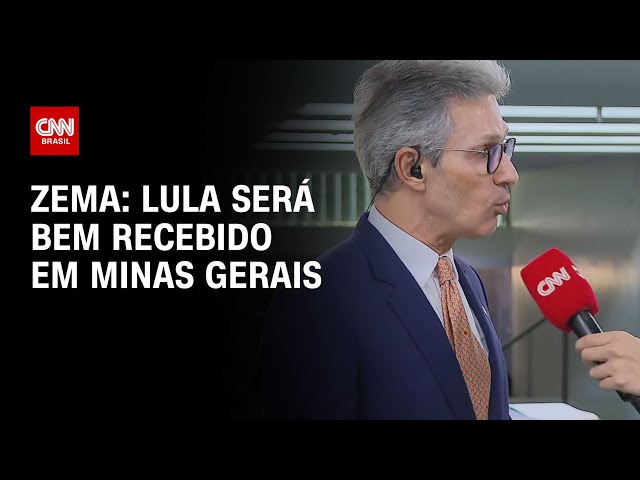 Zema: Lula será bem recebido em Minas Gerais | LIVE CNN