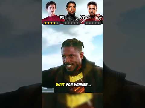 Spider-Man VS Black Panther VS Iron Man Nanotech Suit Challenge 🤩