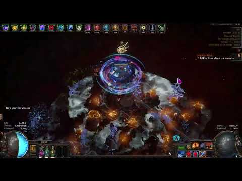 POE Cast on Crit Spark