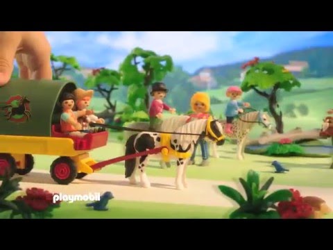 Playmobil - Ponyhof & Fröhlicher Ausritt (Deutsch)