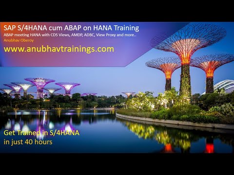 LIVE demo ABAP on HANA cum S 4HANA Training | 9th April 2022 | 7 PM IST | CDS Views AMDP Fiori