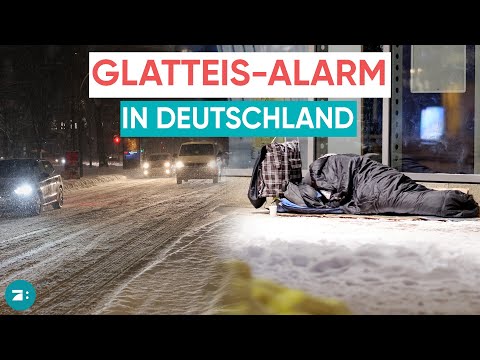 Deutschland im Schnee-Chaos: Sturm-Tief Elli bringt Eisregen & Schneeverwehungen