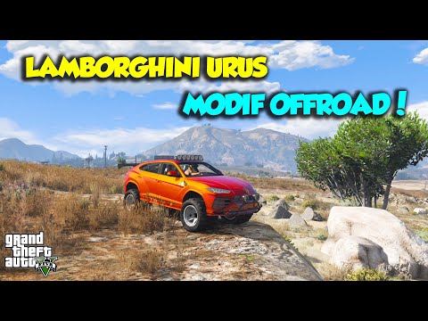 LAMBORGHINI URUS FULL MODIF OFFROAD TERKEREN DI DUNIA - GTA V ROLEPLAY SULTAN UPIN IPIN SPESIAL