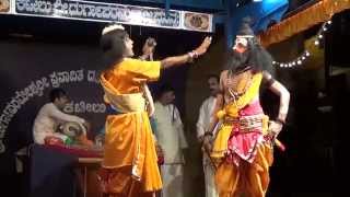 preview picture of video 'Yakshagana -- Gayathri Mahatme - 31'