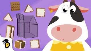 The Gingerbread House | Learn about Shapes | Kids Learning Cartoon | Dr. Panda TotoTime Season 4