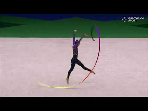 Alja PONIKVAR (SLO) - 23.100 -*Qualification* Ribbon (Fita /Cinta) -41st WC-Rio de Janeiro 2025