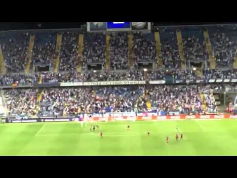 3 gol del MalagaCF en La Rosaleda frente a la Real Sociedad.