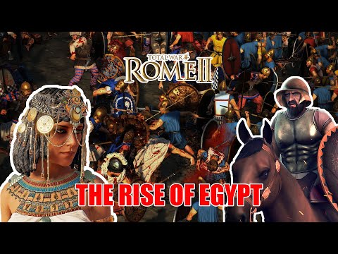 10000 Egypt Massacred The Whole Greek Army - Rome 2 Total War Cinematic Battle - 20000 Unit Battle